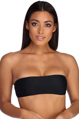 So Chic Bandeau Swim Top Ins Street