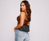 Smooth And Sleek Faux Leather Crossbody Ins Street