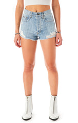 TITANIA LUNA STAR PATCH DENIM SHORT CARMAR