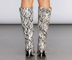 Slither In Style Stiletto Boots Ins Street