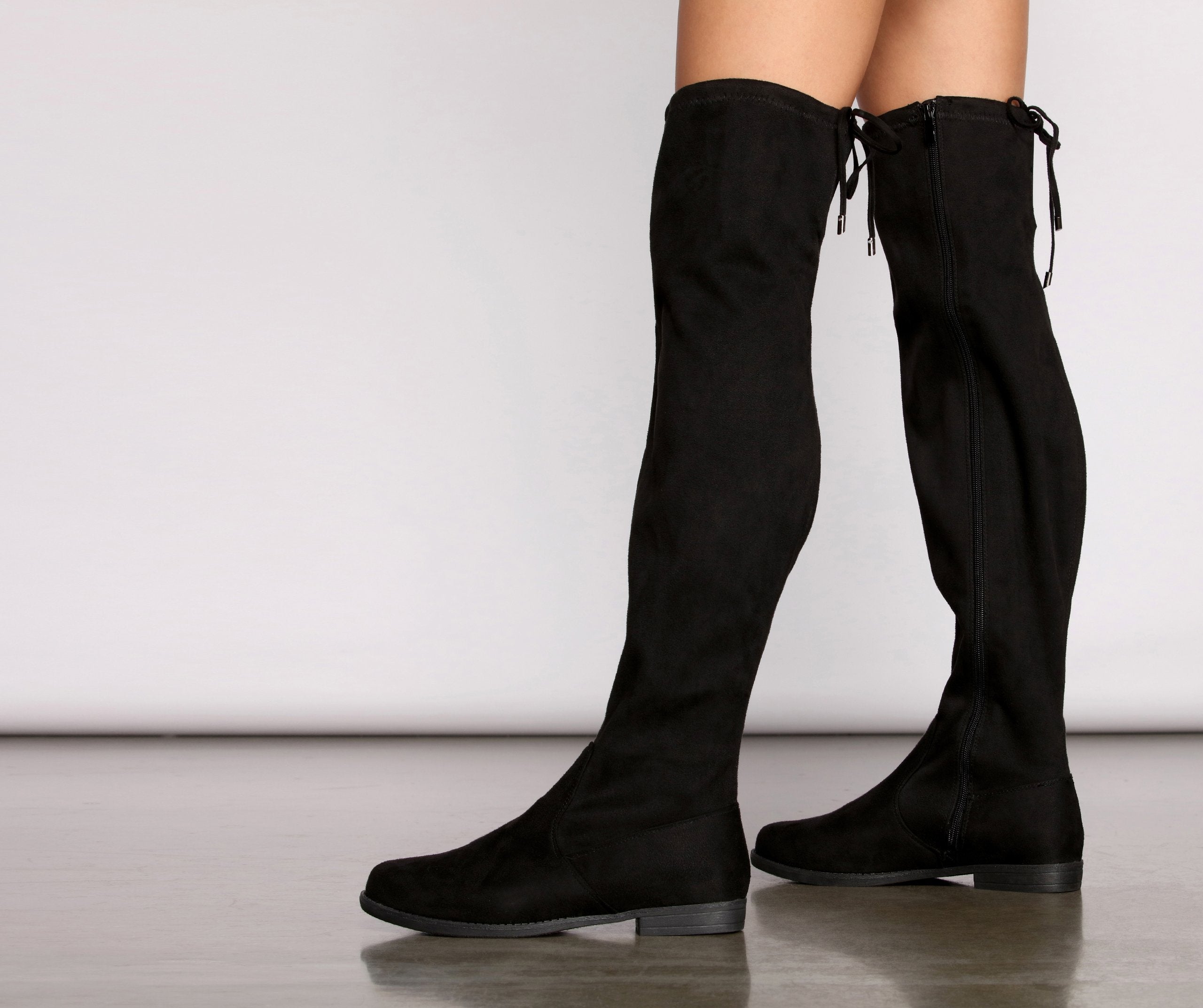 Simply Stylish Flat Over The Knee Boots Ins Street