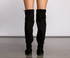 Simply Stylish Flat Over The Knee Boots Ins Street