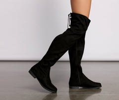 Simply Stylish Flat Over The Knee Boots Ins Street