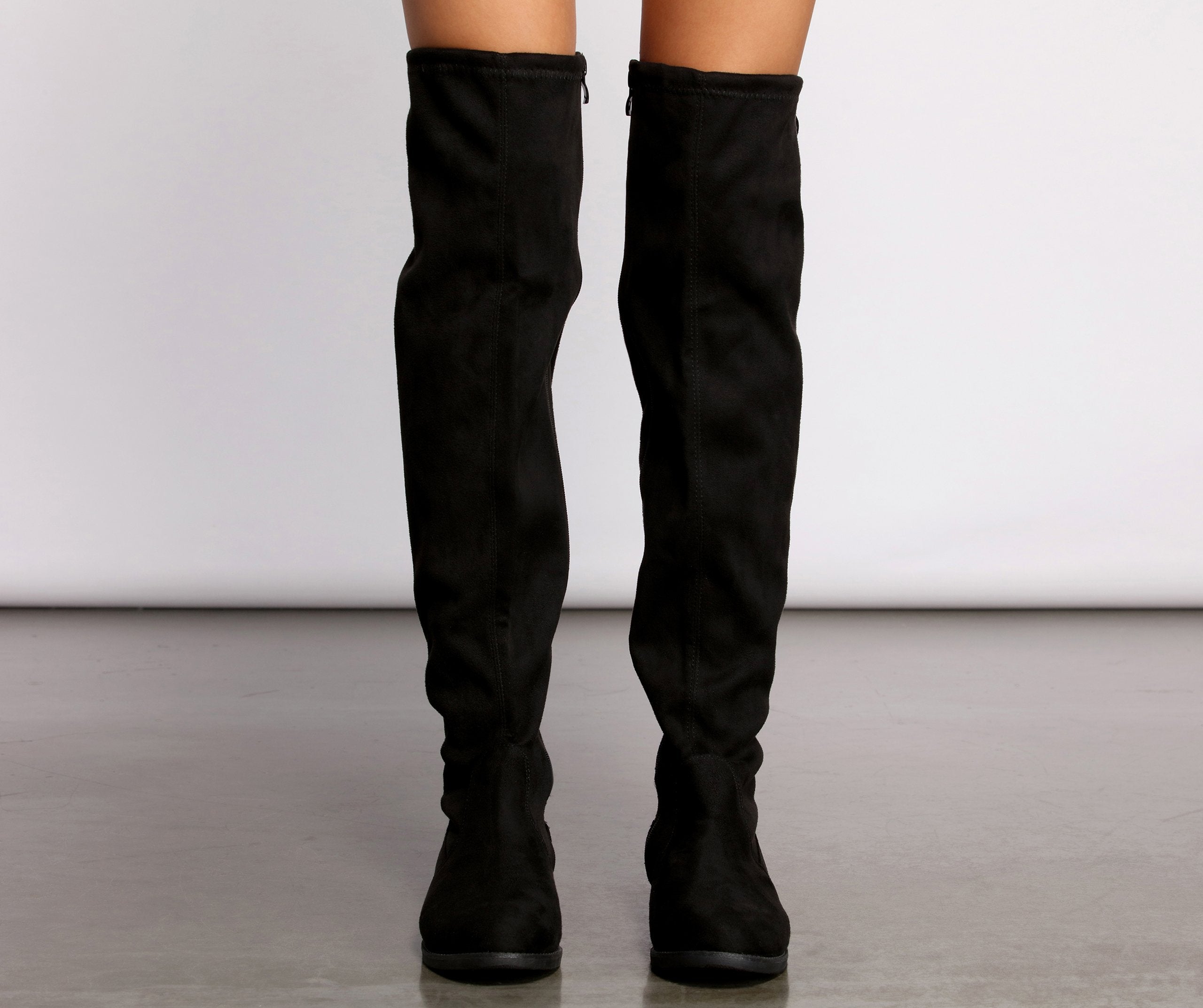 Simply Stylish Flat Over The Knee Boots Ins Street