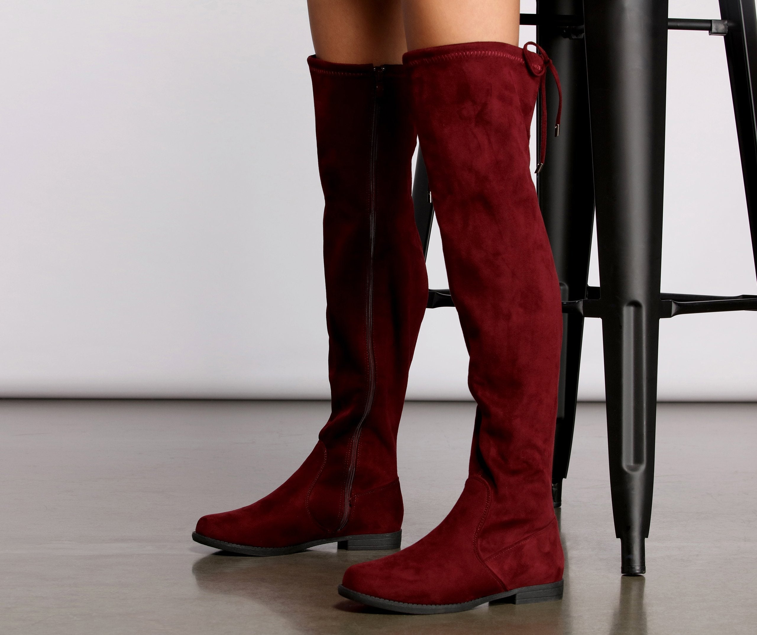 Simply Stylish Flat Over The Knee Boots Ins Street