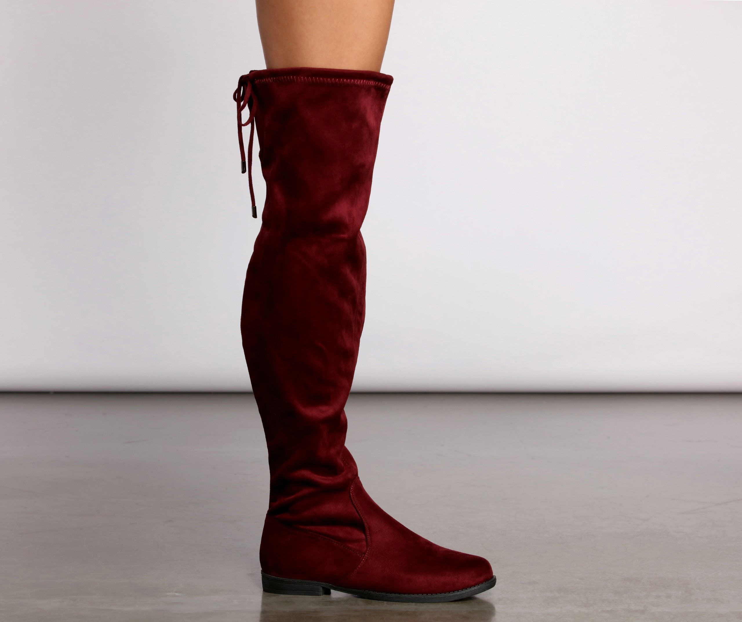 Simply Stylish Flat Over The Knee Boots Ins Street