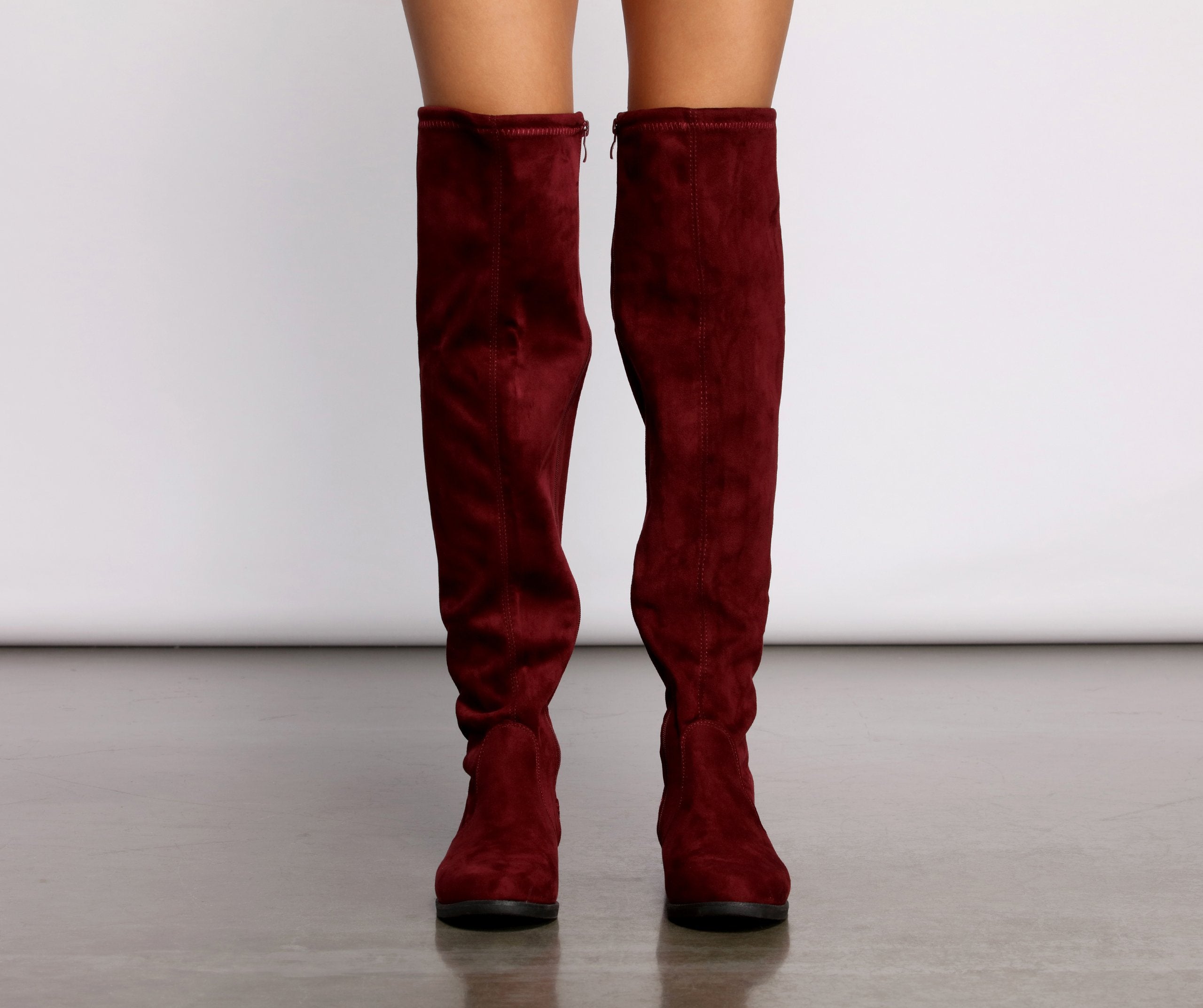 Simply Stylish Flat Over The Knee Boots Ins Street