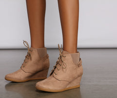 So Basic Faux Suede Booties Ins Street