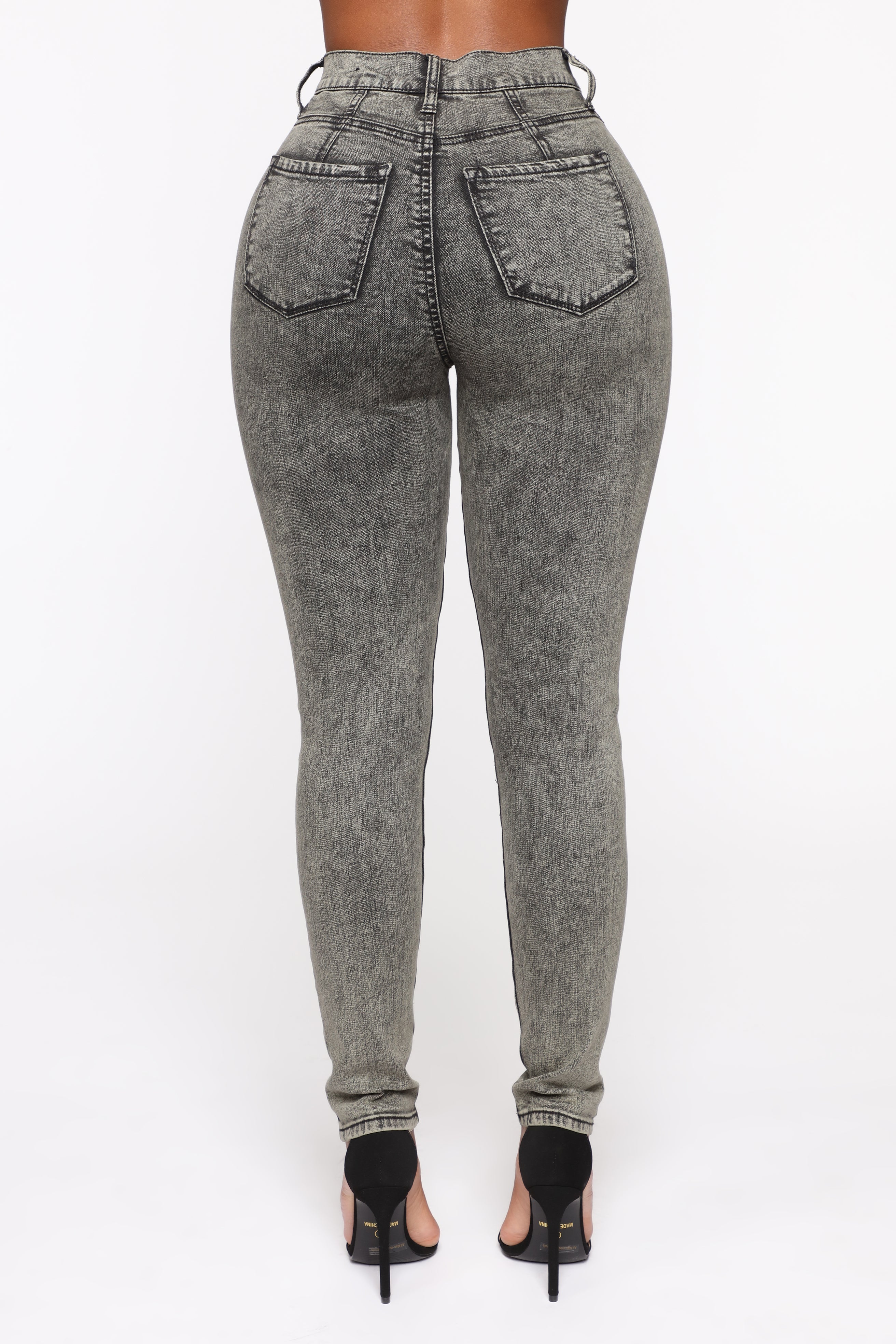 Slow It Down High Rise Skinny Jeans - Olive Ins Street