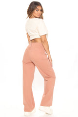 Skating By Utility Wide Leg Jeans - Chestnut Ins Street