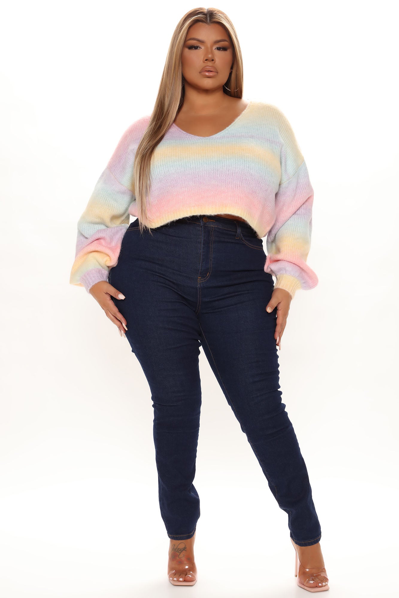 Supernatural Vibes Stretch Skinny Jeans - Dark Wash Ins Street