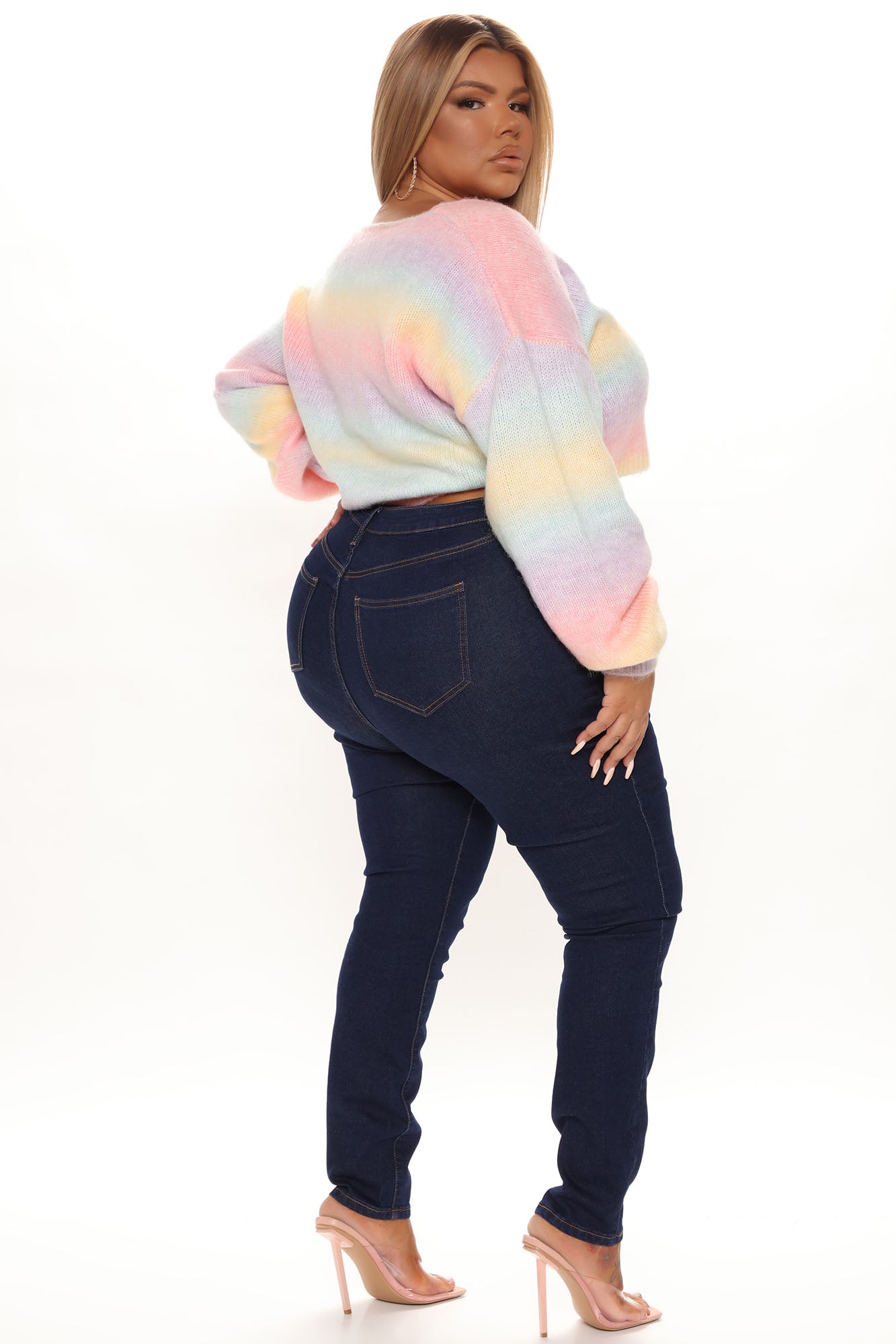 Supernatural Vibes Stretch Skinny Jeans - Dark Wash Ins Street