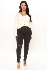 Bristol Contrast Stitch Skinny Jeans - Black Ins Street