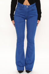 Austin Flare Stretch Jeans - Blue Ins Street