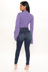 Nequita High Rise Skinny Jeans - Medium Blue Wash Ins Street