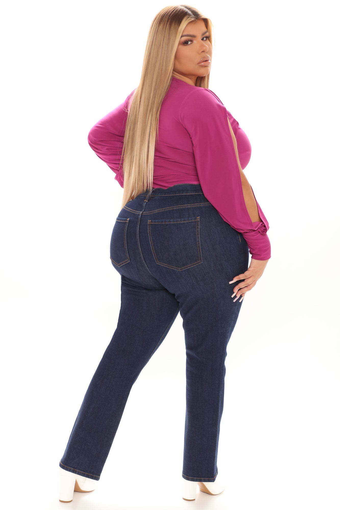 Before I Split Mid Rise Skinny Jeans - Dark Wash Ins Street