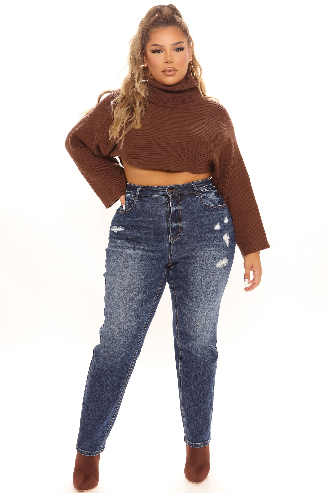 Still Got It Straight Leg Jeans - Dark Wash Ins Street