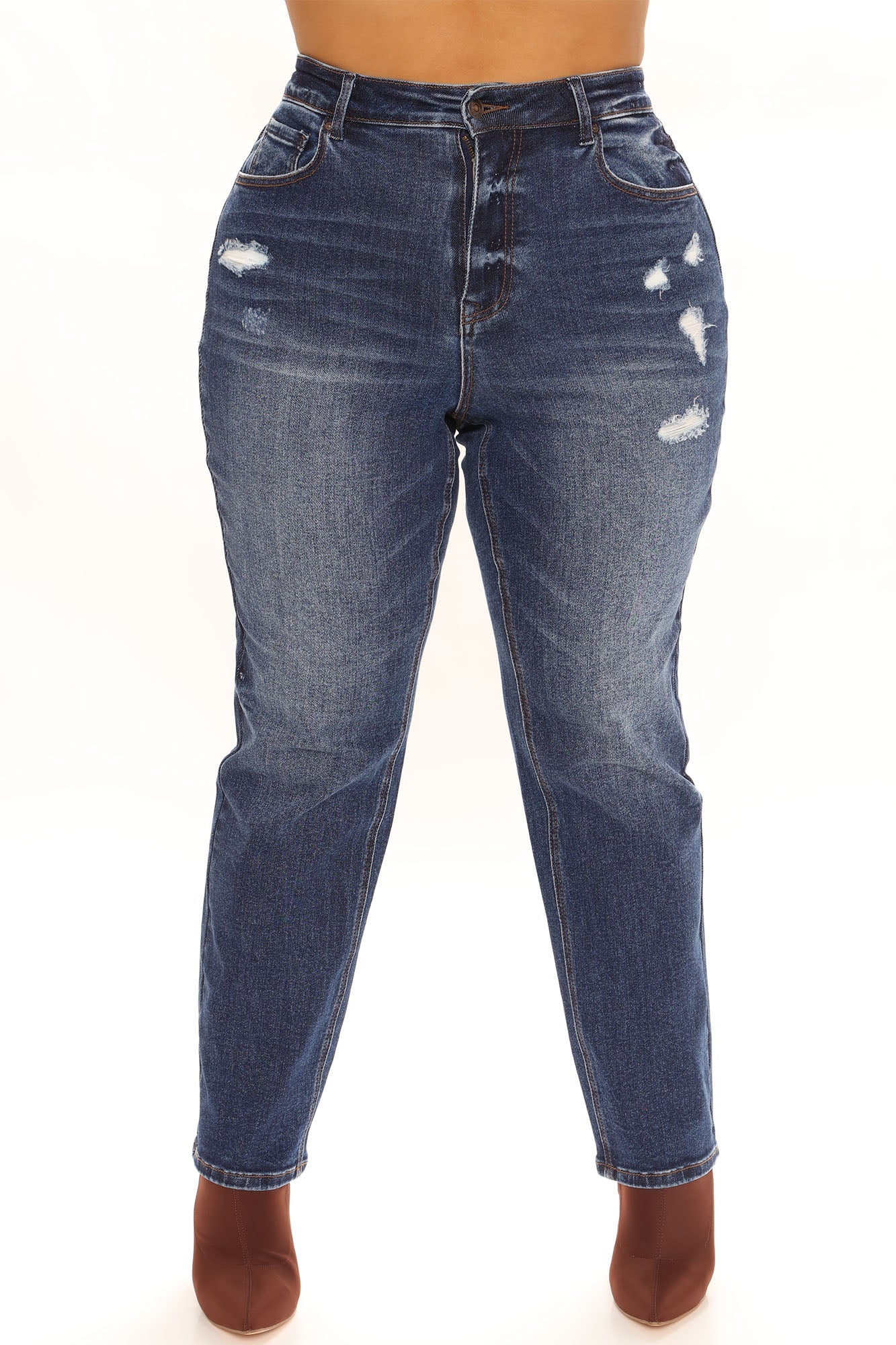 Still Got It Straight Leg Jeans - Dark Wash Ins Street