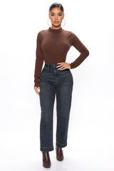 Kensington High Rise Ankle Straight Leg Jeans - Dark Wash Ins Street