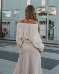 Jaxie Soft Knit Wrap Sweater - FINAL SALE Ins Street