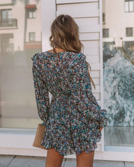 Saunders Floral Pleated Romper Ins Street