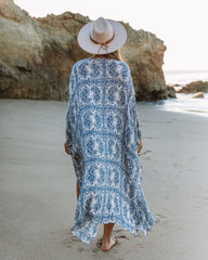 Kiawah Printed Kimono Ins Street