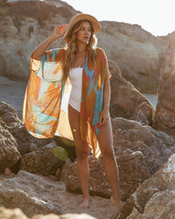 Lilith Printed Kimono - Maui Ins Street