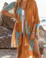 Lilith Printed Kimono - Maui Ins Street