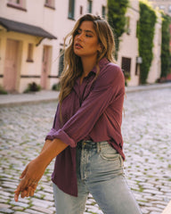 Tallulah Button Down Blouse - FINAL SALE Ins Street