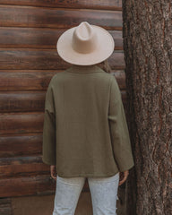 Bobby Cotton Lightweight Top - Olive - FINAL SALE InsStreet