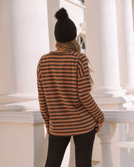 Keller Striped Knit Top - Tan - FINAL SALE Ins Street