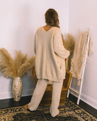 Rylin Pocketed Knit Cardigan - Oat Ins Street