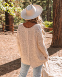Sealed With A Bow Chunky Knit Sweater - Ivory Ins Street