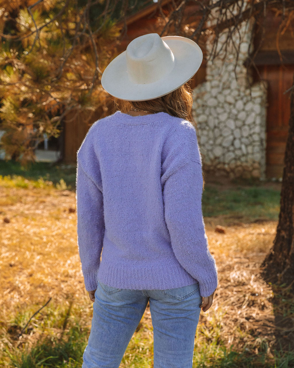 Happy Thoughts Button Front Cardigan - Cornflower - FINAL SALE Ins Street