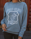 Polo Club International Cotton Blend Sweatshirt - FINAL SALE Ins Street