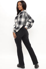 Straight Up Vintage High Rise Jeans - Black Ins Street