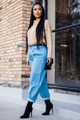 Daydreaming High Rise Mom Jeans - Medium Wash Ins Street