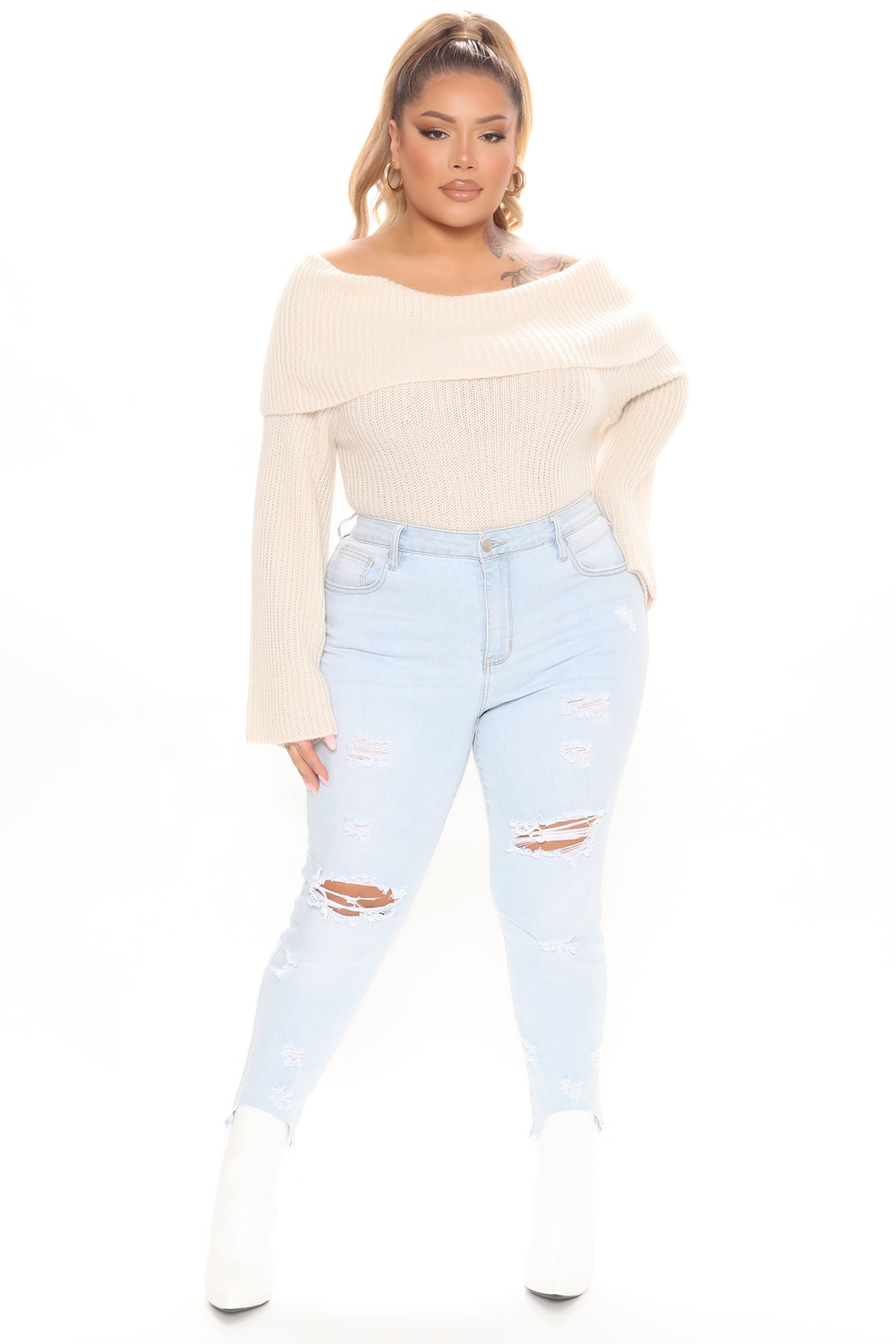 Something About You Ankle Jeans - Light Blue Wash Ins Street