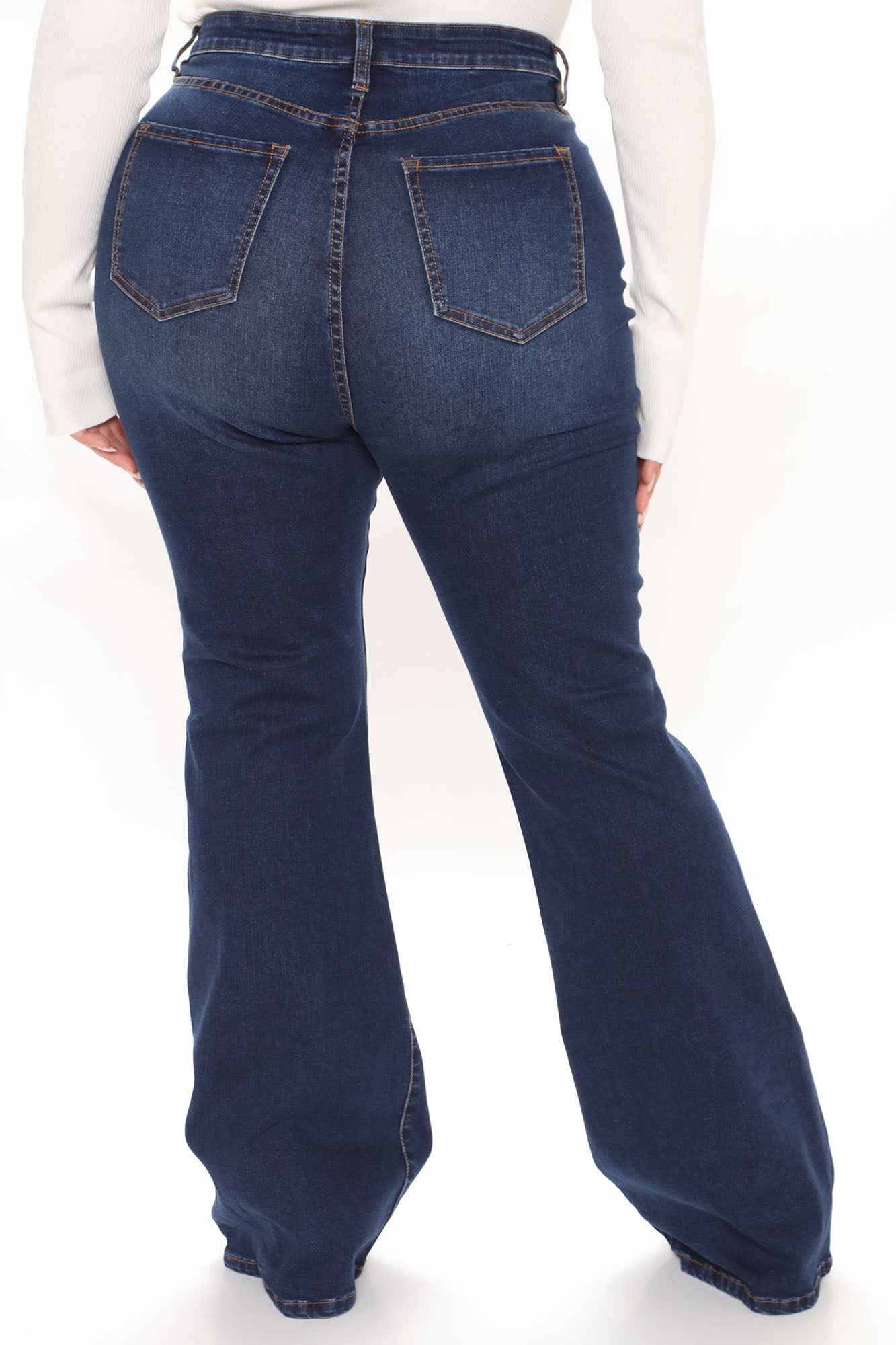 Affair Of The Flare Stretch Jeans - Dark Wash Ins Street