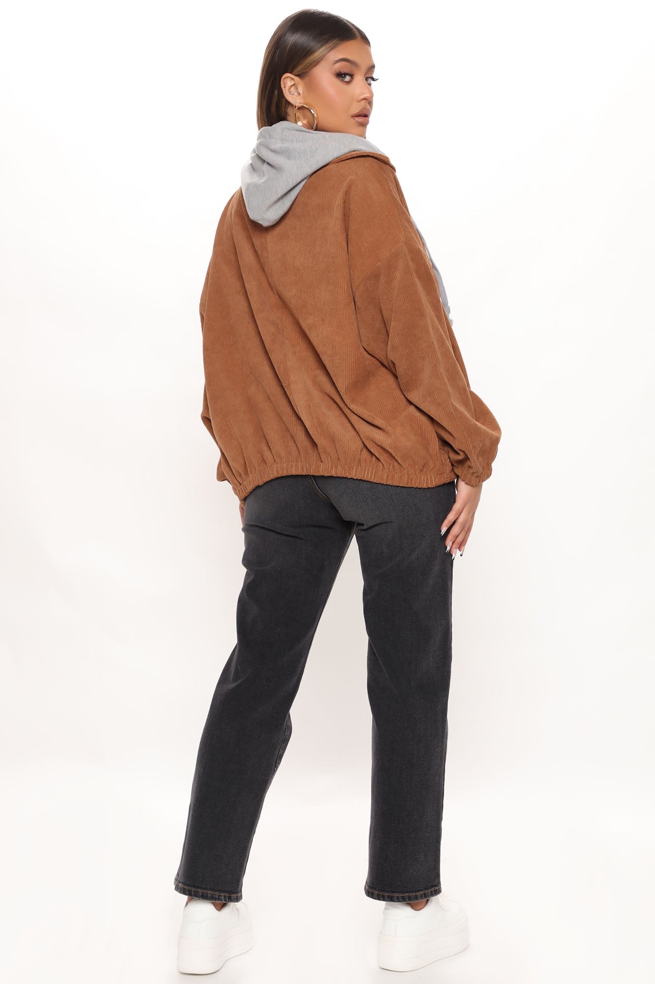 Valencia Vintage Stretch Straight Leg Jean - Black Ins Street