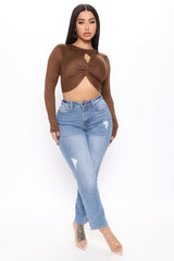 No Competition High Rise Mom Jeans - Medium Wash Ins Street