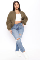 A Role Model Slim Fit Mom Jeans - Medium Blue Wash Ins Street