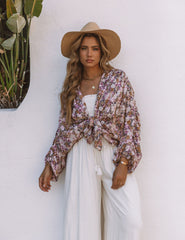 Janna Floral Print Kimono Ins Street