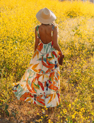 Baja California Crochet Tiered Maxi Dress - FINAL SALE InsStreet