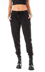 U-RING CUT OUT SWEATPANTS CARMAR