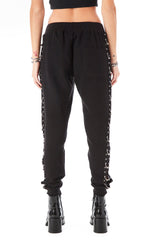 U-RING CUT OUT SWEATPANTS CARMAR