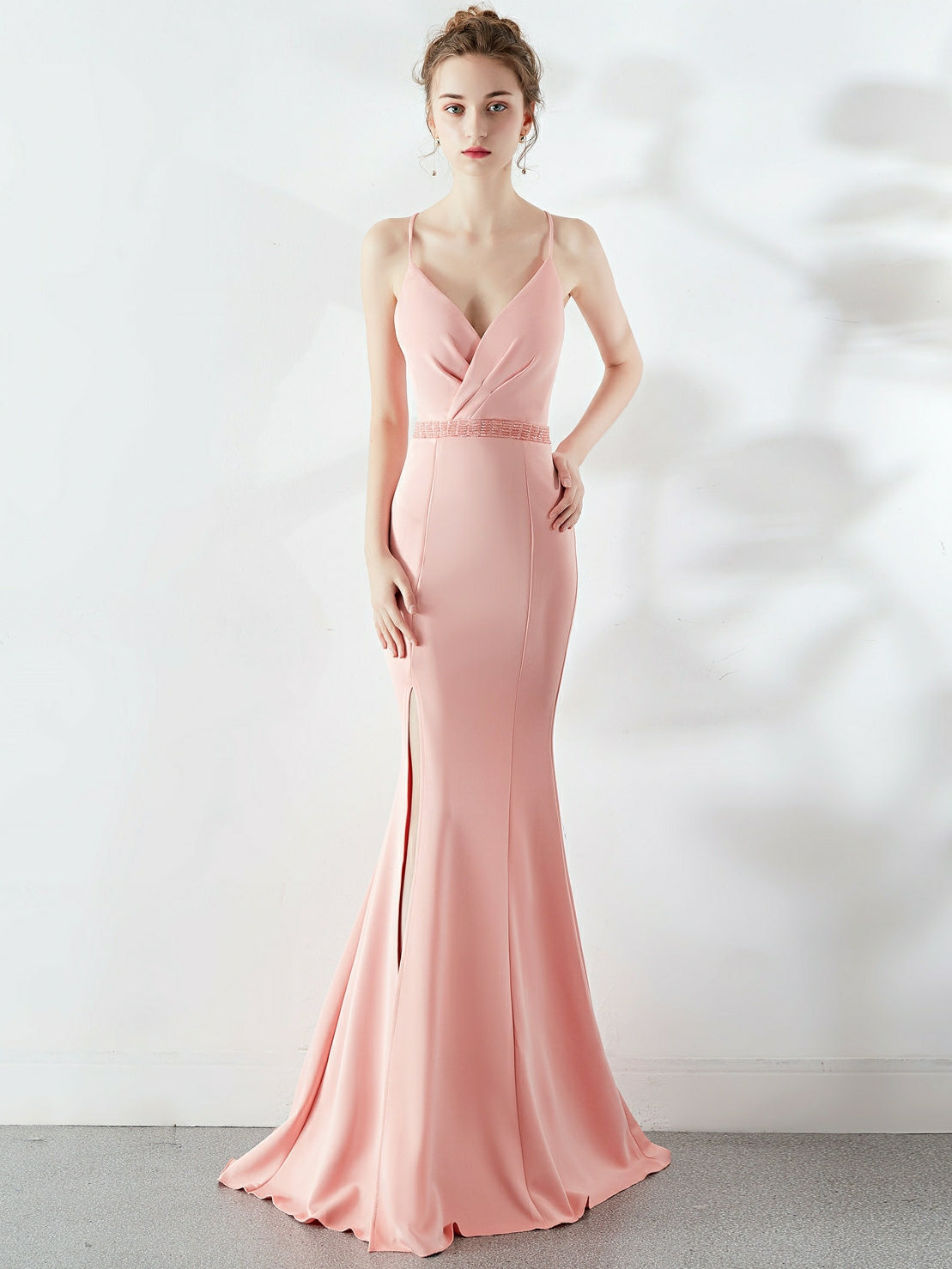 Trailing sexy slim evening dress 2023-03-14 InsStreet