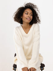 V-NECK PULLOVER SWEATER CARMAR