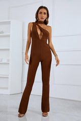 Babara One Shoulder Jumpsuit Ins Street