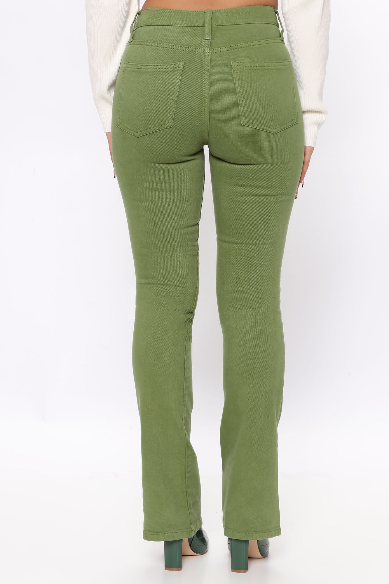 Mojave Bootcut Jeans - Green – InsStreet